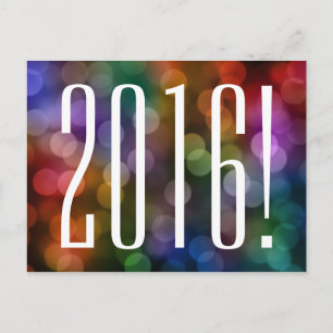 Carte Postale Bokeh 2016