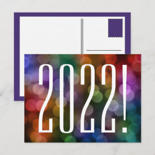 Carte postale bokeh 2022