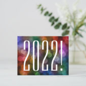 Carte postale bokeh 2022 (Debout devant)