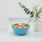 Carte Postale Bol de céréales (Debout devant)