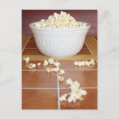Carte Postale Bol de pop-corn (Devant)