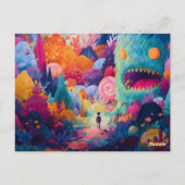 Carte Postale Bold Rules: A Clear, Striking Message (Dos)