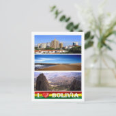 Carte Postale Bolivia - I love - (Debout devant)