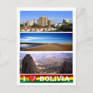 Carte Postale Bolivia - I love -