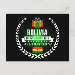 Carte Postale Bolivie