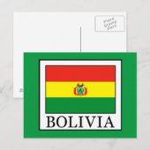 Carte Postale Bolivie (Devant / Derrière)