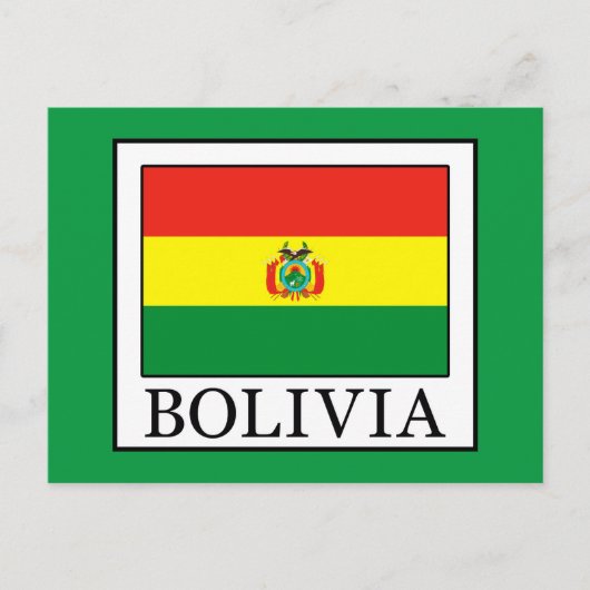 Carte Postale Bolivie (Devant)