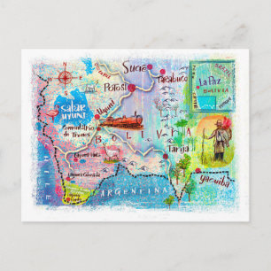 Carte Postale " Bolivie : Traveller...