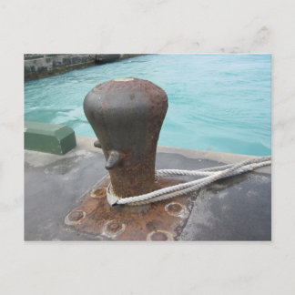 Carte Postale Bollard d'amarrage