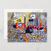 Carte postale Bollywood (Devant / Derrière)