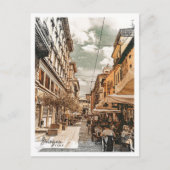 Carte Postale Bologne Italie Belle peinture à l'huile paysage (Devant)