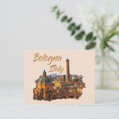 Carte Postale Bologne Italie : Centre historique (Debout devant)