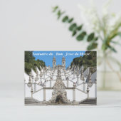 Carte Postale Bom Jesus do Monte. (Debout devant)