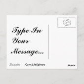 Carte Postale Bombe furtive (Dos)