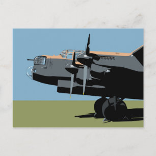 Carte Postale Bombe Lancaster Avro