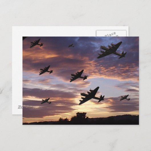 Carte Postale Bomber Stream (Devant / Derrière)