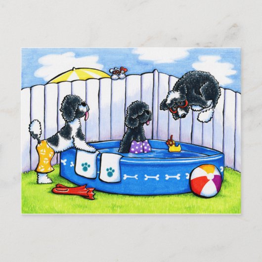 Carte Postale Bombes à l'écart (Devant)