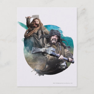 Carte Postale Bombur et Bofur