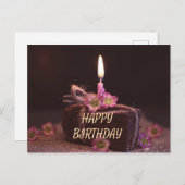 Carte Postale Bon Anniversaire (Devant / Derrière)