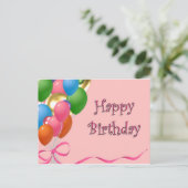 Carte Postale Bon Anniversaire (Debout devant)