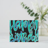 Carte Postale Bon Anniversaire (Debout devant)