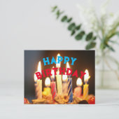 Carte Postale Bon Anniversaire (Debout devant)