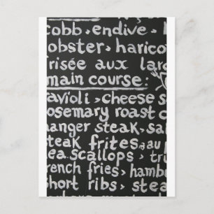 Carte Postale Bon Apetit