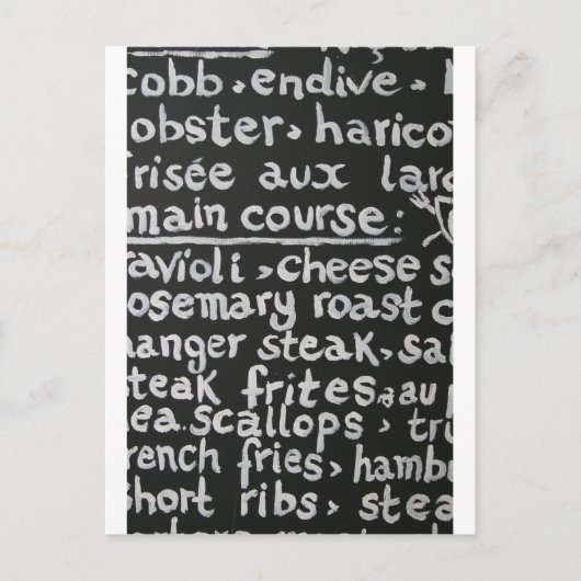 Carte Postale Bon Apetit (Devant)