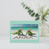 Carte postale Bon bini aruba (Debout devant)