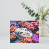 Carte postale Bon bini bonaire (Debout devant)