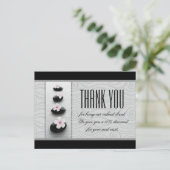 Carte Postale Bon de Remerciement Salon de Spa de Thérapie de Ma (Debout devant)