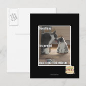 Carte Postale Bon garçon (Devant / Derrière)