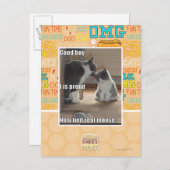 Carte Postale Bon garçon (Devant / Derrière)