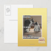 Carte Postale Bon garçon (Devant / Derrière)