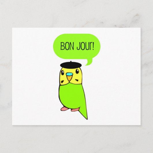 Carte Postale Bon Jour ! (Devant)