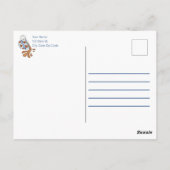 Carte Postale Bon Jours Commencez Avec Café (Dos)