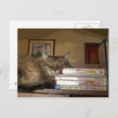 Carte postale bon livre (Devant / Derrière)