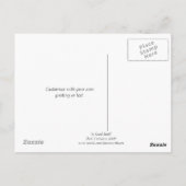 Carte postale bon livre (Dos)