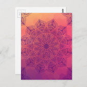 Carte Postale Bon mandala (Devant / Derrière)