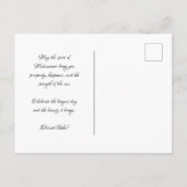 Carte Postale Bon milieu d'été nordique (Dos)