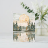 Carte Postale Bon milieu d'été nordique (Debout devant)