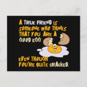 Carte postale bon oeuf (Devant)