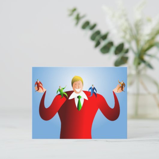 Carte Postale Bon patron (Debout devant)