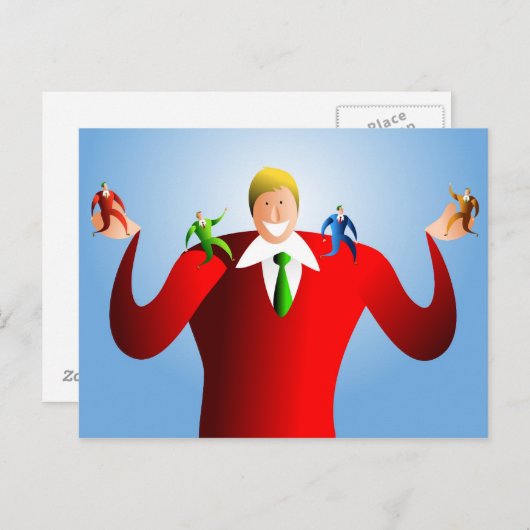 Carte Postale Bon patron (Devant / Derrière)