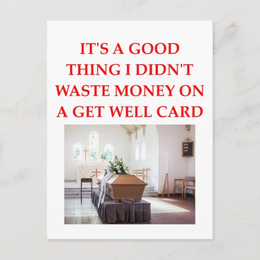 Carte Postale Bon rétablissement (Devant)