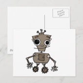 Carte Postale Bon Robot (Devant / Derrière)