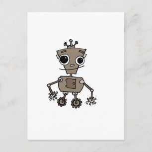 Carte Postale Bon Robot
