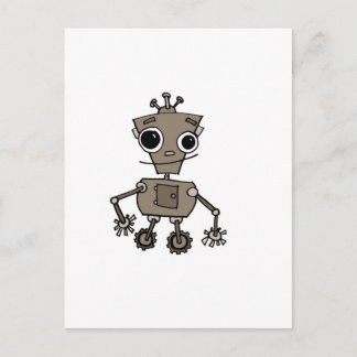 Carte Postale Bon Robot
