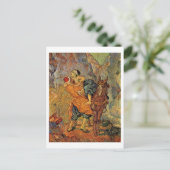 Carte Postale Bon Samaritain (après Delacroix), Vincent van Gogh (Debout devant)