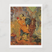 Carte Postale Bon Samaritain (après Delacroix), Vincent van Gogh (Devant)